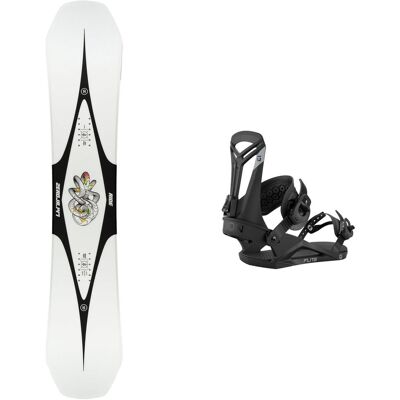 RIDE - Packs (snowboard + fix) - Snowboard freestyle - Pack Zero 2026 - Noir RIDE - Packs (snowboard + fix) - Snowboard freestyle - Pack Zero 2026 - Noir