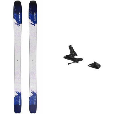 Salomon - Packs (skis + fix) - Skis freeride - Pack S/Lab Qst Echo 2026 en Bois - Bleu Salomon - Packs (skis + fix) - Skis freeride - Pack S/Lab Qst Echo 2026 en Bois - Bleu