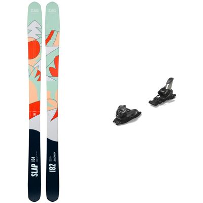 Zag - Packs (skis + fix) - Skis freeride - Pack Slap 104 2026 - Bleu Zag - Packs (skis + fix) - Skis freeride - Pack Slap 104 2026 - Bleu