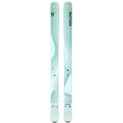 Faction - Skis all-mountain - Dancer 3 Turquoise 2025 en Bois - Taille 183 cm - Bleu Faction - Skis all-mountain - Dancer 3 Turquoise 2025 en Bois - Taille 183 cm - Bleu