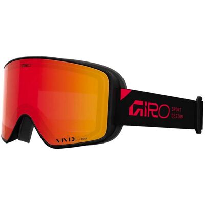Giro - Masque de ski - Method Black Red Stacked Vivid Ember/Infrared pour Homme - Noir Giro - Masque de ski - Method Black Red Stacked Vivid Ember/Infrared pour Homme - Noir