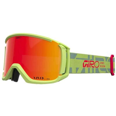 Giro - Masque de ski - Revolt Glacier Green Burst Vivid Ember pour Homme - Vert Giro - Masque de ski - Revolt Glacier Green Burst Vivid Ember pour Homme - Vert