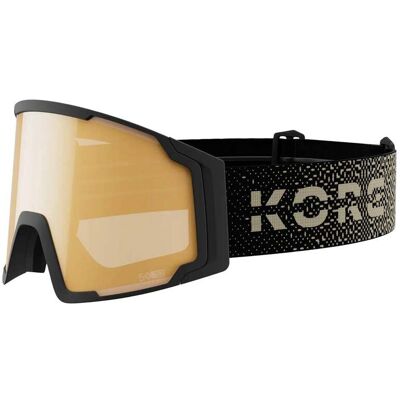 Head - Masque de ski - Neves Pro 5K Gold Kore en Silicone - Taille M - Noir Head - Masque de ski - Neves Pro 5K Gold Kore en Silicone - Taille M - Noir