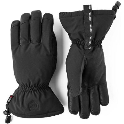 Hestra - Gants de ski imperméables en Primaloft - Mist Glove Black en Cuir - Taille 11 - Noir Hestra - Gants de ski imperméables en Primaloft - Mist Glove Black en Cuir - Taille 11 - Noir