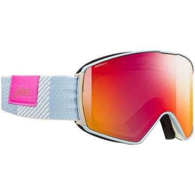 Julbo - Masque de ski - Launcher Spectron 2 Blue/beige en Silicone - Bleu Julbo - Masque de ski - Launcher Spectron 2 Blue/beige en Silicone - Bleu
