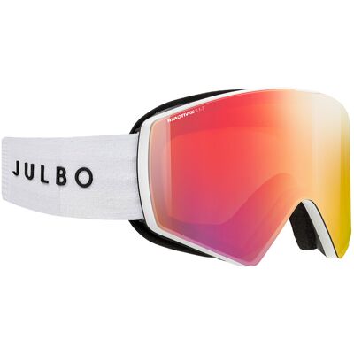Julbo - Masque de ski photochromique - Razor Edge Reactiv 1-3 GC White/Black en Silicone - Blanc Julbo - Masque de ski photochromique - Razor Edge Reactiv 1-3 GC White/Black en Silicone - Blanc