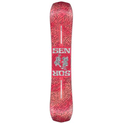 Nidecker - Snowboard all-mountain freestyle - Sensor 2026 pour Homme en Bois - Taille 153 cm - Rouge Nidecker - Snowboard all-mountain freestyle - Sensor 2026 pour Homme en Bois - Taille 153 cm - Rouge