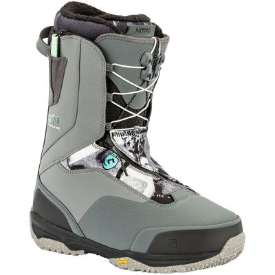Nitro - Boots de snowboard freeride - Venture Pro TLS X Volcom pour Homme - Taille 44 - Gris Nitro - Boots de snowboard freeride - Venture Pro TLS X Volcom pour Homme - Taille 44 - Gris