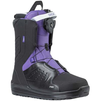Northwave - Boots de snowboard polyvalent freestyle - Dahlia Spin Black/Purple pour Femme - Taille 41 - Violet Northwave - Boots de snowboard polyvalent freestyle - Dahlia Spin Black/Purple pour Femme - Taille 41 - Violet