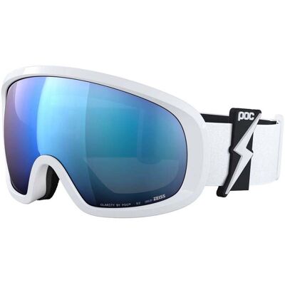 POC - Masque de ski - Fovea Mid Blixten White/Partly Sunny Blue - Blanc POC - Masque de ski - Fovea Mid Blixten White/Partly Sunny Blue - Blanc
