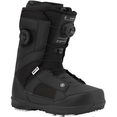 RIDE - Boots de snowboard polyvalent freestyle - Octave Black pour Homme - Taille 41,5 - Noir RIDE - Boots de snowboard polyvalent freestyle - Octave Black pour Homme - Taille 41,5 - Noir