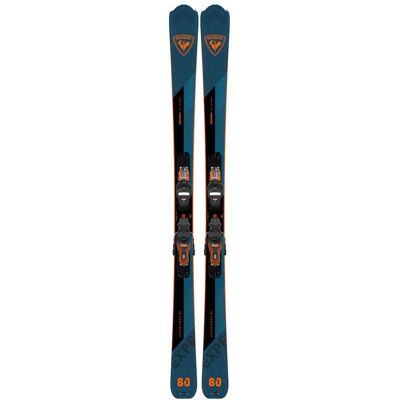 Rossignol - Packs (skis + fix) - Pack skis all-mountain - Experience 80 Ca + Xpress 11 Gw Black Orange 2025 pour Homme en Bois - Taille 142 cm - Bleu Rossignol - Packs (skis + fix) - Pack skis all-mountain - Experience 80 Ca + Xpress 11 Gw Black Orange 2025 pour Homme en Bois - Taille 142 cm - Bleu