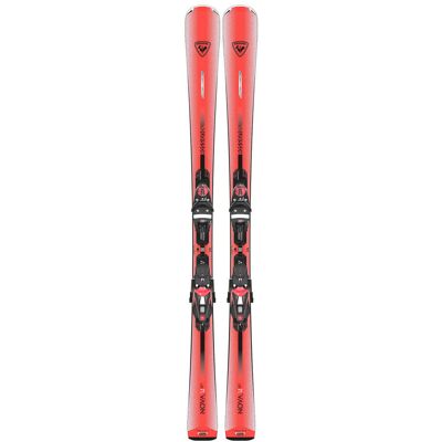 Rossignol - Packs (skis + fix) - Packs skis de piste - Nova 14 Konect + NX12 2027 pour Femme en Bois - Taille 156 cm - Rouge Rossignol - Packs (skis + fix) - Packs skis de piste - Nova 14 Konect + NX12 2027 pour Femme en Bois - Taille 156 cm - Rouge