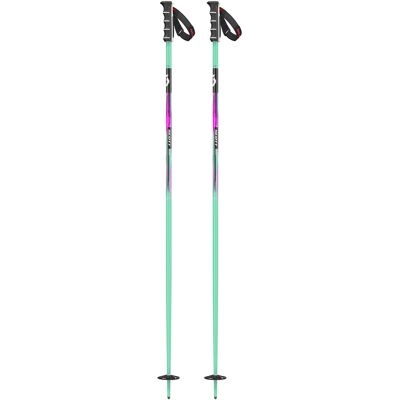 Scott - Bâtons de ski - Team Issue SRS Mint Green en Aluminium - Taille 130 cm - Vert Scott - Bâtons de ski - Team Issue SRS Mint Green en Aluminium - Taille 130 cm - Vert
