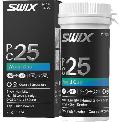 Swix - Fart pour neige fraîche - World Cup Powder Fine Dry 20g Swix - Fart pour neige fraîche - World Cup Powder Fine Dry 20g