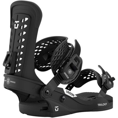 Union - Fixations de snowboard all-mountain - Trilogy Classic Black pour Femme - Taille 37-40,5 - Noir Union - Fixations de snowboard all-mountain - Trilogy Classic Black pour Femme - Taille 37-40,5 - Noir