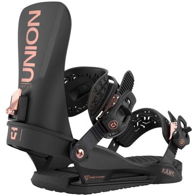 Union - Fixations de snowboard all-mountain - Juliet Black pour Femme en Nylon - Taille 41-43 - Noir Union - Fixations de snowboard all-mountain - Juliet Black pour Femme en Nylon - Taille 41-43 - Noir