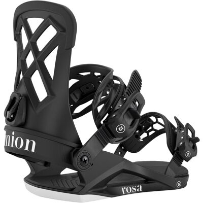 Union - Fixations de snowboard freestyle - Rosa Black pour Femme en Nylon - Taille 41-43 - Noir Union - Fixations de snowboard freestyle - Rosa Black pour Femme en Nylon - Taille 41-43 - Noir