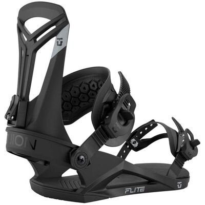 Union - Fixations de snowboard freestyle - Flite Black pour Homme en Aluminium - Taille 43,5-46 - Noir Union - Fixations de snowboard freestyle - Flite Black pour Homme en Aluminium - Taille 43,5-46 - Noir