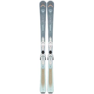 Rossignol - Packs (skis + fix) - Pack skis all-mountain - Arcade 78 W + Xpress 11 GW B83 White/Almond 2026 pour Femme en Bois - Taille 140 cm - Gris Rossignol - Packs (skis + fix) - Pack skis all-mountain - Arcade 78 W + Xpress 11 GW B83 White/Almond 2026 pour Femme en Bois - Taille 140 cm - Gris