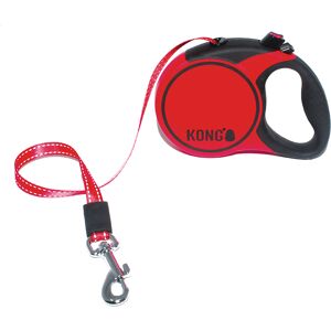 Laisse KONG Terrain, rouge taille S jusqu'à 20kg, longueur de la sangle 5 m environ Laisse KONG Terrain, rouge taille S jusqu'à 20kg, longueur de la sangle 5 m environ