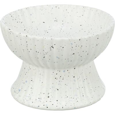 Trixie Bol en céramique blanche surélevé - 200 ML 13 CM Trixie Bol en céramique blanche surélevé - 200 ML 13 CM