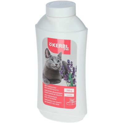 Kerbl Pet Concentré désodorisant pour maison de toilette, lavande - 700 g Kerbl Pet Concentré désodorisant pour maison de toilette, lavande - 700 g