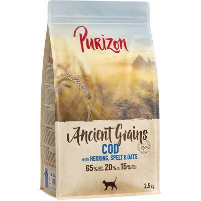 Purizon Adult cabillaud - céréales anciennes pour chat - 2,5 kg Purizon Adult cabillaud - céréales anciennes pour chat - 2,5 kg