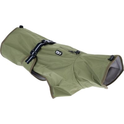 Imperméable pour chien TIAKI Olive - Imperméable, Coutures étanches Imperméable pour chien TIAKI Olive - Imperméable, Coutures étanches