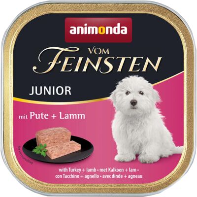 Animonda Vom Feinsten Junior Sans Céréales 6 x 150 g - Nourriture pour chiens Animonda Vom Feinsten Junior Sans Céréales 6 x 150 g - Nourriture pour chiens
