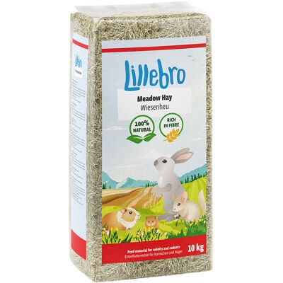 Foin de prairie Lillebro pour rongeur et lapin - 10 kg Foin de prairie Lillebro pour rongeur et lapin - 10 kg