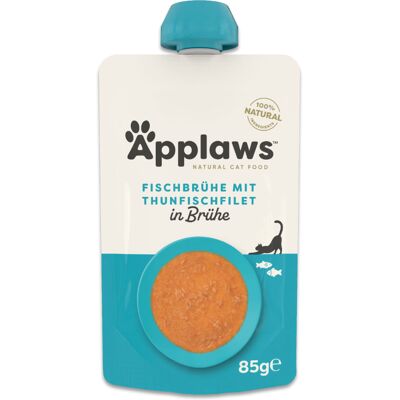 12x85g Bouillon d'os au thon Applaws nourriture humide pour chats 12x85g Bouillon d'os au thon Applaws nourriture humide pour chats