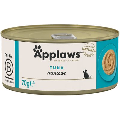 6x70g Applaws Mousse thon - Pâtée pour chat 6x70g Applaws Mousse thon - Pâtée pour chat