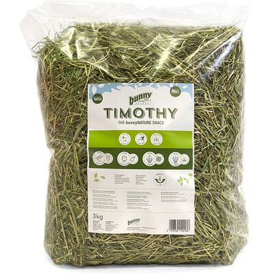Foin Bunny Timothy - Lot de 2x3 kg Foin Bunny Timothy - Lot de 2x3 kg