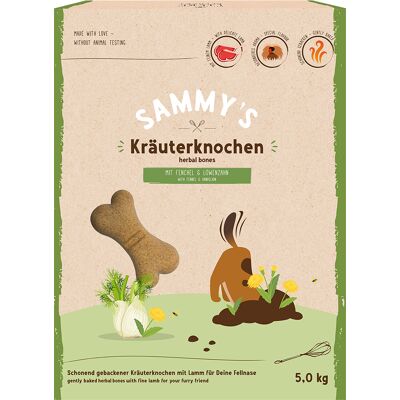5kg Friandises aux herbes Sammy's - Friandises pour chien 5kg Friandises aux herbes Sammy's - Friandises pour chien