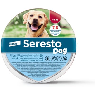 Colliers Seresto pour grands chiens - Protection contre puces et tiques Colliers Seresto pour grands chiens - Protection contre puces et tiques