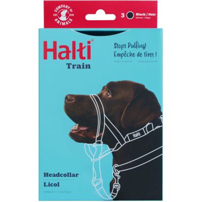 Halti Harnais Antitiro - Chiens - Noir - Taille 3 Halti Harnais Antitiro - Chiens - Noir - Taille 3