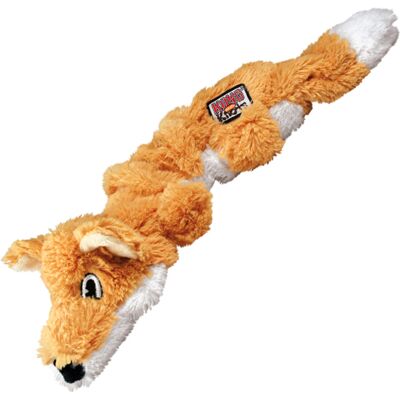 Jouet pour chien KONG Scrunch Knots Renard | Moyen / Grand Jouet pour chien KONG Scrunch Knots Renard | Moyen / Grand