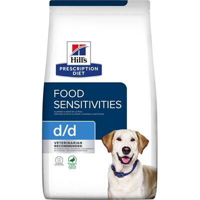 12kg D/D Allergy Skin & Care Hill's Prescription Diet Canine Croquettes pour chien 12kg D/D Allergy Skin & Care Hill's Prescription Diet Canine Croquettes pour chien