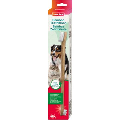beaphar Brosse à dents en bambou pour chiens et chats beaphar Brosse à dents en bambou pour chiens et chats