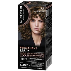 Colorations Syoss Permanent Color 5.8-castaño Avellana Unique Heren Colorations Syoss Permanent Color 5.8-castaño Avellana Unique Heren