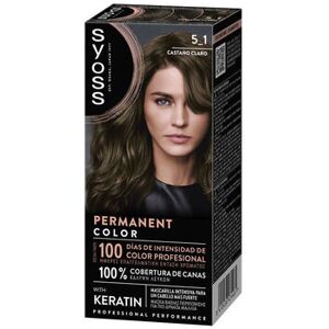 Colorations Syoss Permanent Color 5.1-castaño Claro Unique Dames Colorations Syoss Permanent Color 5.1-castaño Claro Unique Dames