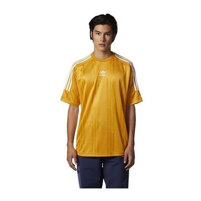 T-shirt adidas Originals Jacquard 3 Stripes Tshirt Jaune EU S,EU L Heren T-shirt adidas Originals Jacquard 3 Stripes Tshirt Jaune EU S,EU L Heren