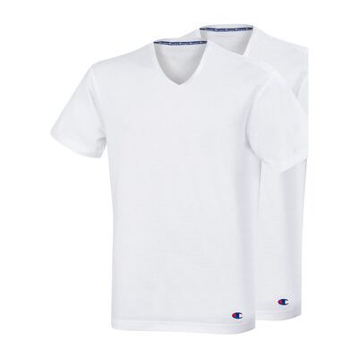 T-shirt Champion Tee-shirt PACK DE 2 Blanc EU S,EU XL Heren T-shirt Champion Tee-shirt PACK DE 2 Blanc EU S,EU XL Heren