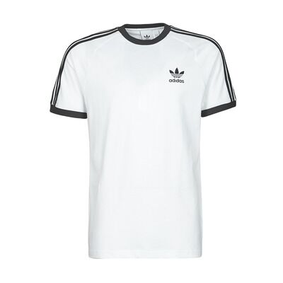adidas GN3494 T-Shirt Blanc Slim Fit - T-Shirt adidas GN3494 T-Shirt Blanc Slim Fit - T-Shirt