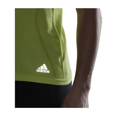 T-shirt adidas Primeknit Tee Jaune EU S,EU M Heren T-shirt adidas Primeknit Tee Jaune EU S,EU M Heren