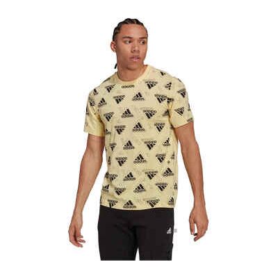 T-shirt adidas M FL GFX Tee Jaune EU M,EU L Heren T-shirt adidas M FL GFX Tee Jaune EU M,EU L Heren