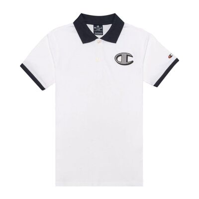 Polo enfant Champion 305220 Blanc IT XXL,IT M,IT XS,IT XXS Jongens Polo enfant Champion 305220 Blanc IT XXL,IT M,IT XS,IT XXS Jongens