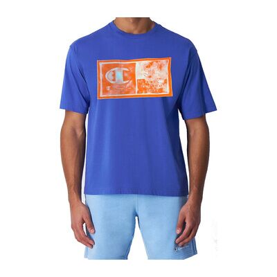 T-shirt enfant Champion 306735 Bleu IT XXL,IT S,IT M,IT L,IT XL,IT XS Jongens T-shirt enfant Champion 306735 Bleu IT XXL,IT S,IT M,IT L,IT XL,IT XS Jongens
