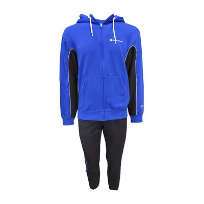 Champion 220861 Bleu Vêtements de Sport Hommes - Jogging Suit Champion 220861 Bleu Vêtements de Sport Hommes - Jogging Suit
